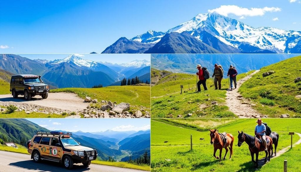 Transportation options in Kazbegi