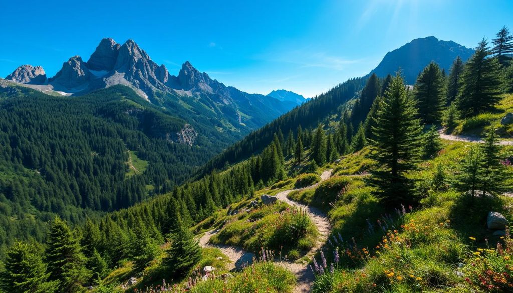 Transylvanian Alps hiking trails Transylvanian Alps hiking trails