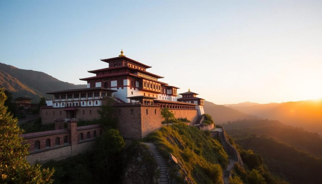 Trashi Chho Dzong historic fortress