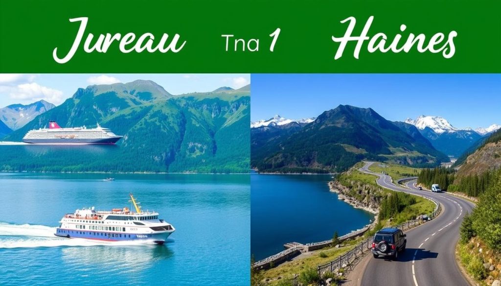 Travel options from Juneau to Haines