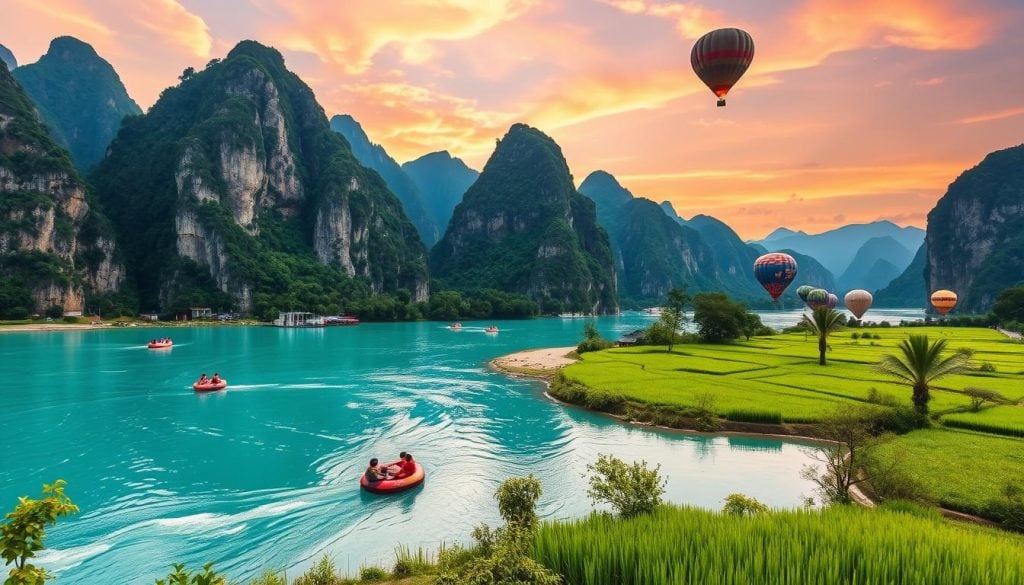 Vang Vieng adventure activities