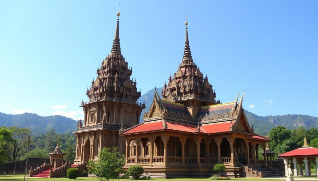Wat Phu Temple in Pakse with stunning architecture Wat Phu Temple in Pakse with stunning architecture
