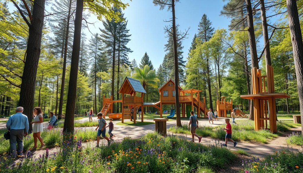 Wesselman Woods Nature PlayScape Wesselman Woods Nature PlayScape