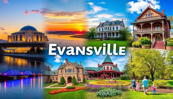 What are the top attractions to visit in Evansville?