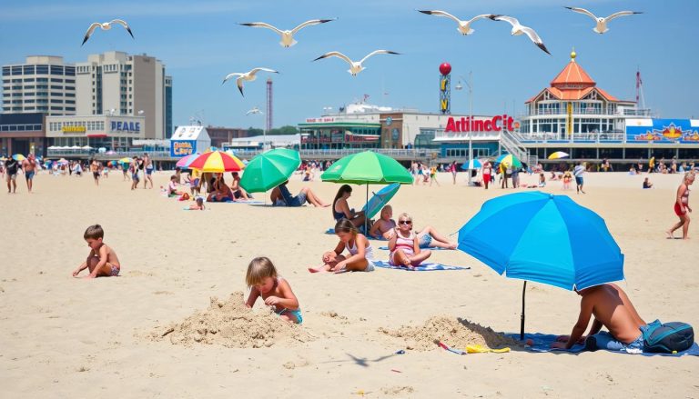 What are the top family-friendly attractions in Atlantic City?
