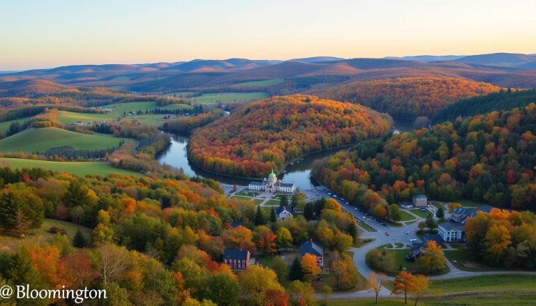 What day trips can be taken from Bloomington?