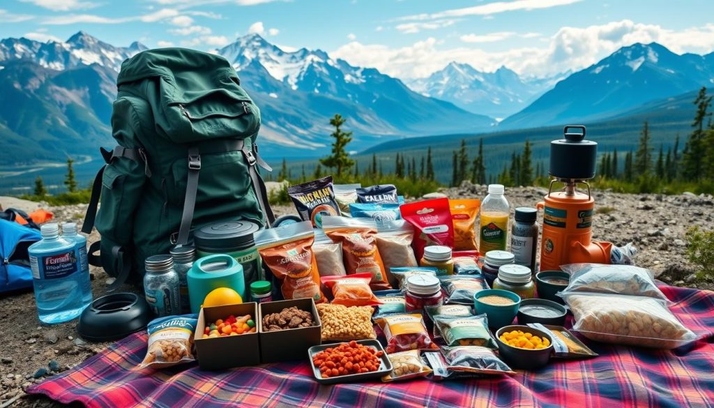 What food and supplies should I pack for a trip to Denali National Park?