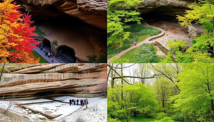 What is the best time of year to visit Mammoth Cave National Park?