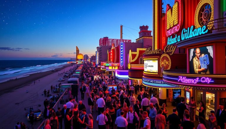 What shows are playing in Atlantic City?
