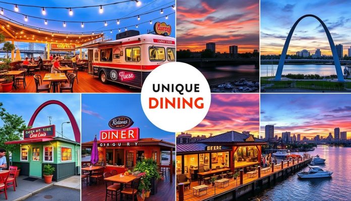 What unique dining experiences does St. Louis offer?