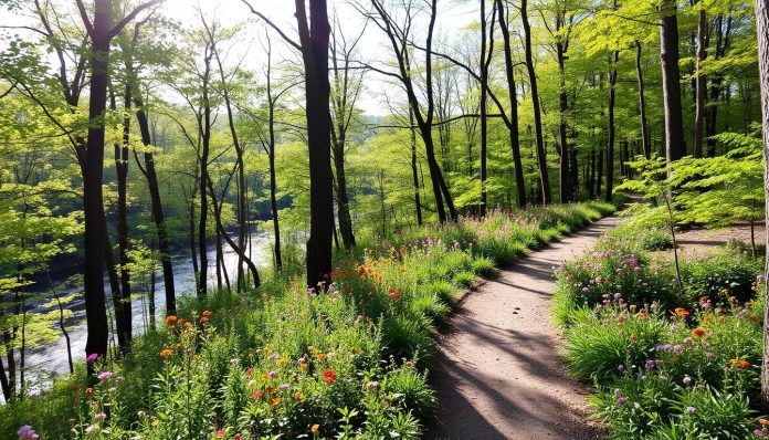 Where can you go hiking in South Bend?