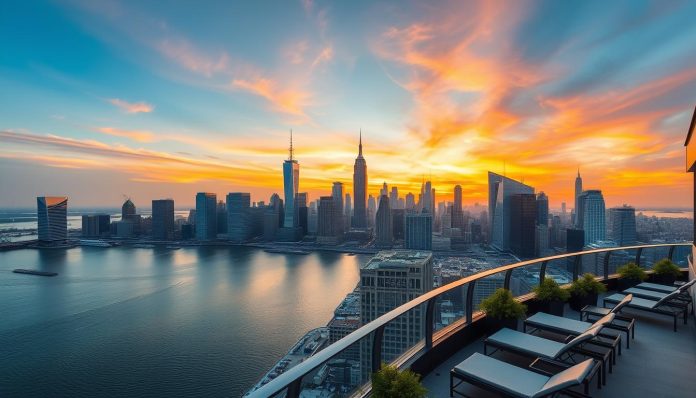 Where to stay in Jersey City for stunning NYC views?