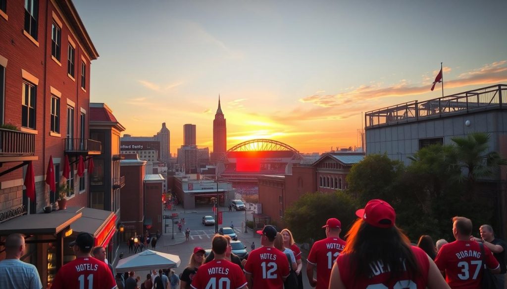 Where to stay near Busch Stadium for Cardinals game Where to stay near Busch Stadium for Cardinals game