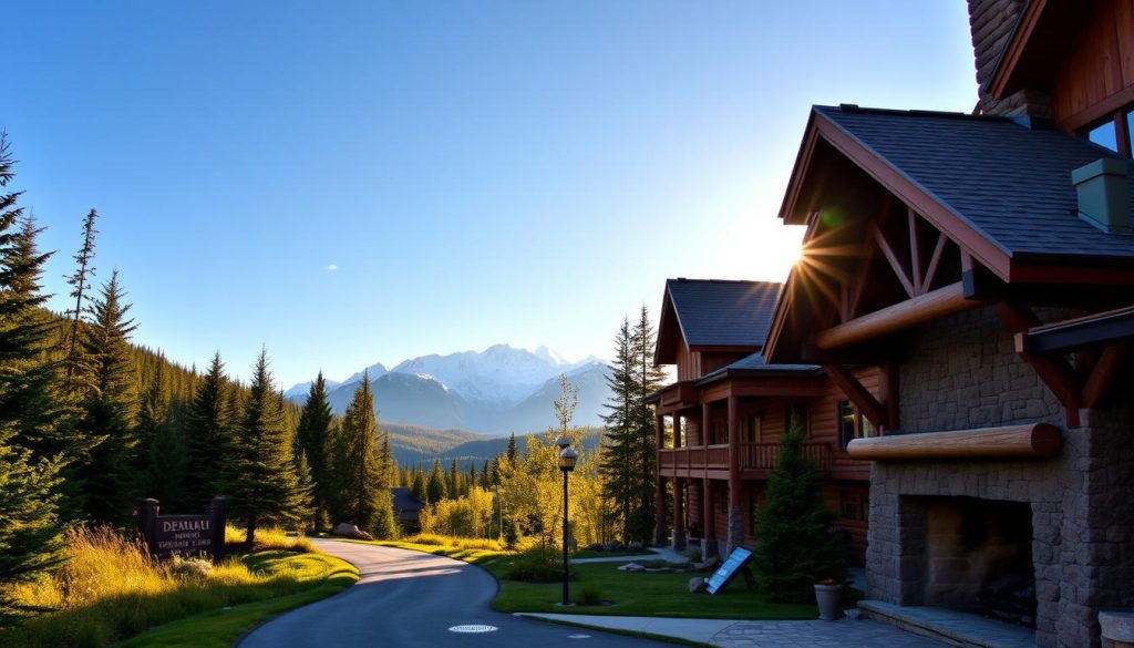 Why choose lodging near Denali National Park entrance