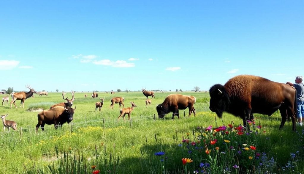 Wildlife Prairie Park animal experiences from Bloomington