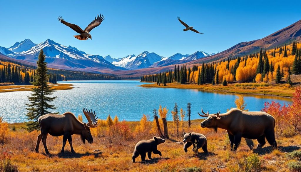 Wildlife viewing in Denali NP Wildlife viewing in Denali NP