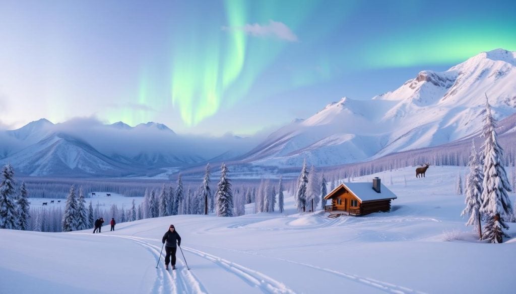 Winter adventures in Denali National Park