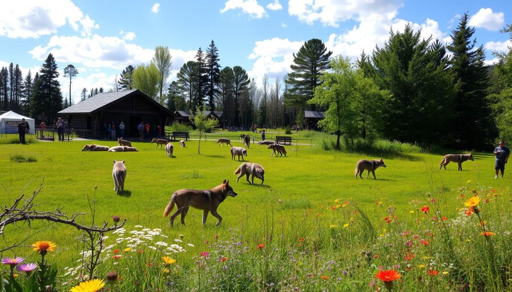 Wolf Park, day trip ideas near Bloomington Wolf Park, day trip ideas near Bloomington