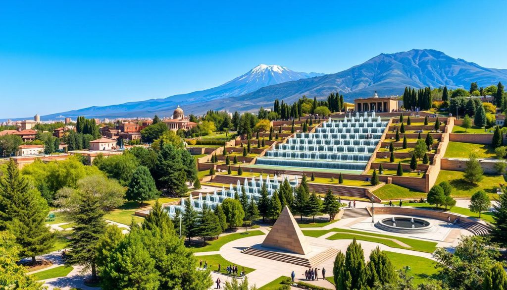 Yerevan attractions like Cascade Complex and Armenian Genocide Memorial Yerevan attractions like Cascade Complex and Armenian Genocide Memorial