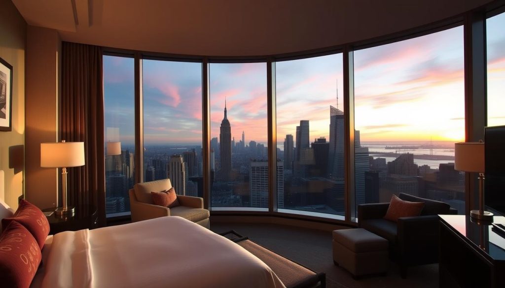 accommodations in Jersey City overlooking NYC