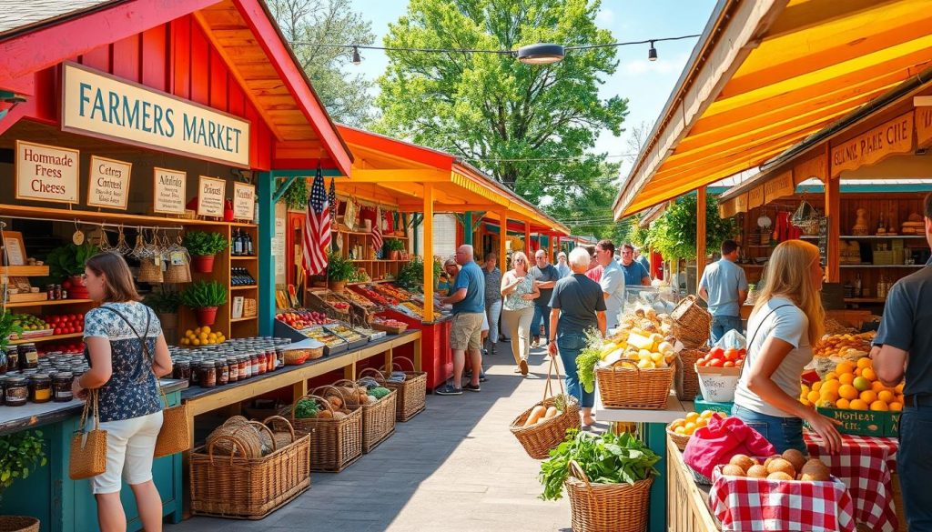 artisanal foods at the Columbia Missouri Farmers Market artisanal foods at the Columbia Missouri Farmers Market