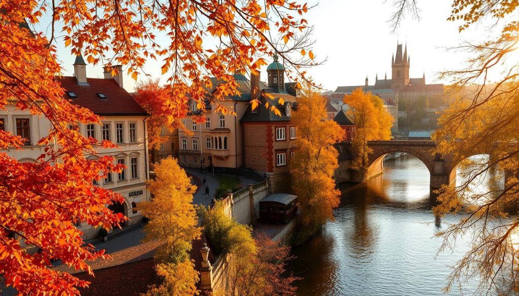 autumn colors in prague autumn colors in prague