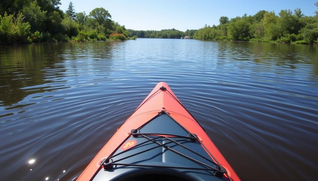 beginner-friendly paddling routes in South Bend