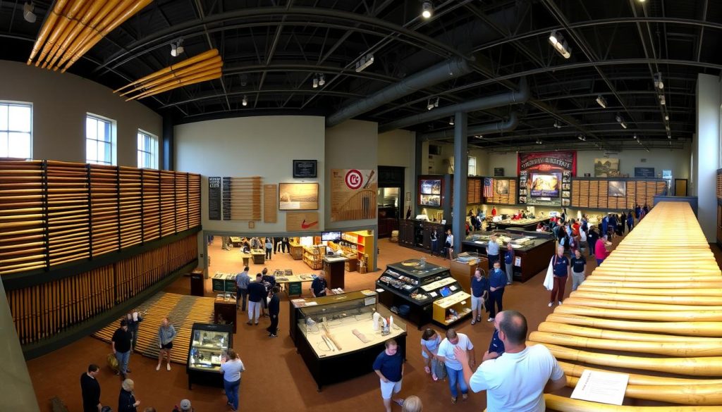 behind-the-scenes tour of the Louisville Slugger Museum