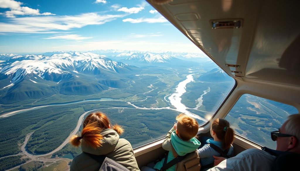 benefits of Denali National Park flightseeing tours for families