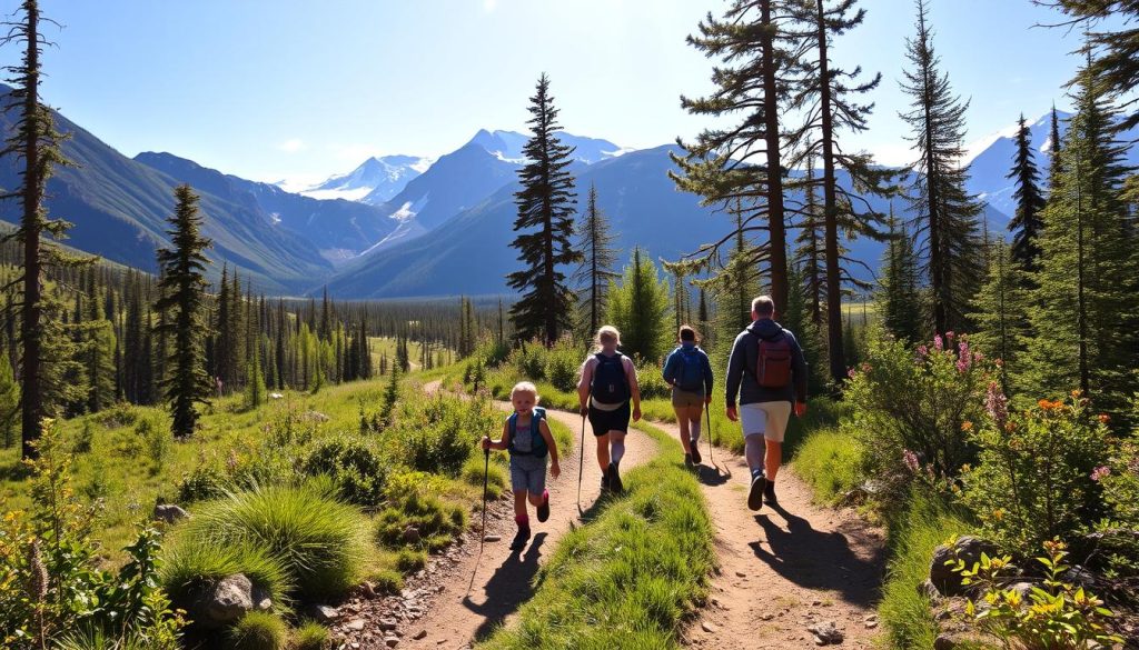 benefits of hiking with children in Denali National Park