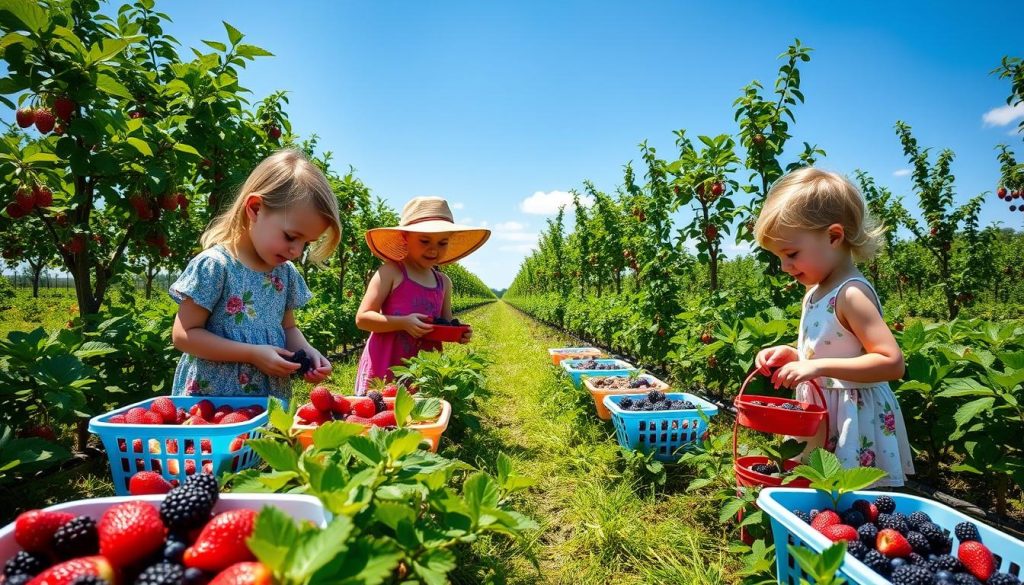 berry picking Milwaukee