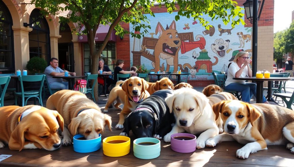 best coffee shops for dogs in Columbia