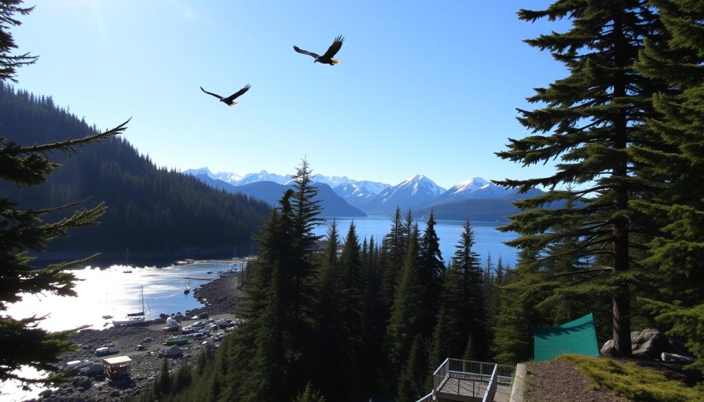 best eagle viewing spots Ketchikan