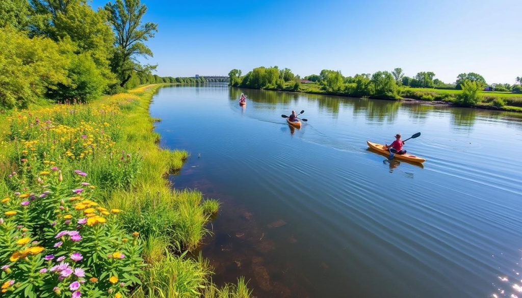 best paddling spots in South Bend, Indiana