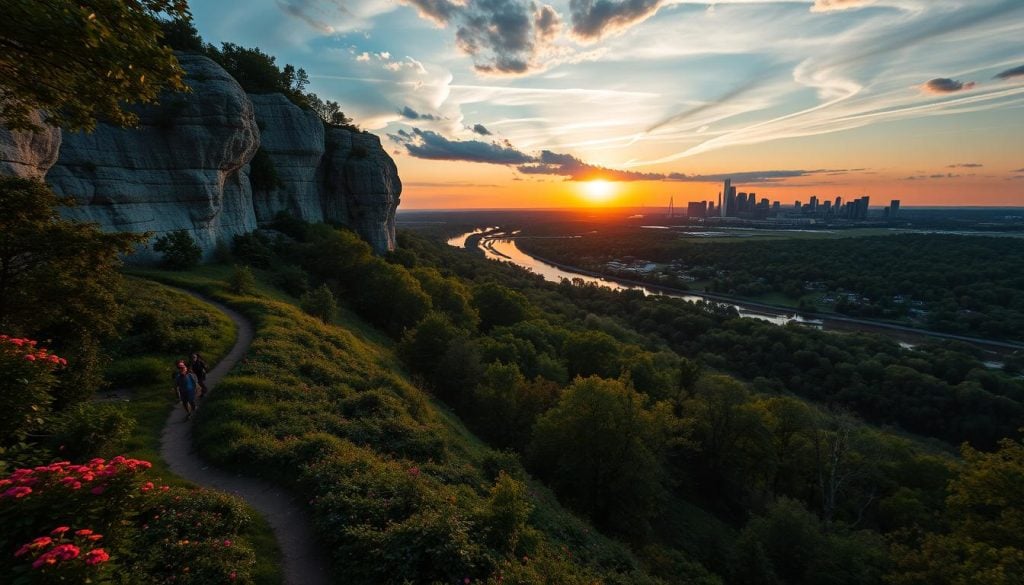 best parks for hiking near St. Louis