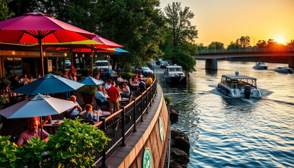 best restaurants in Columbia Missouri on the water