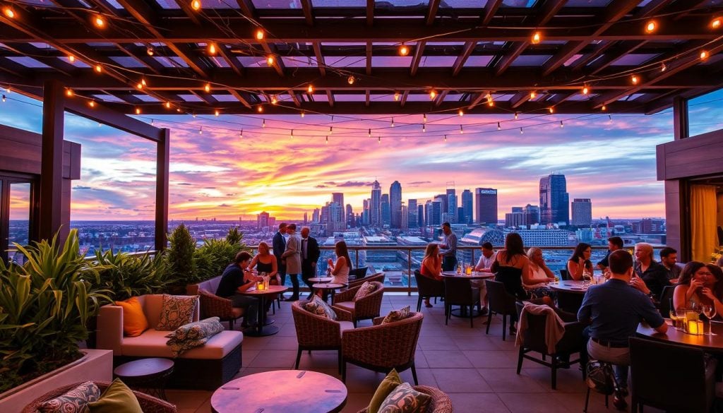 best rooftop bars with city views in Kansas City