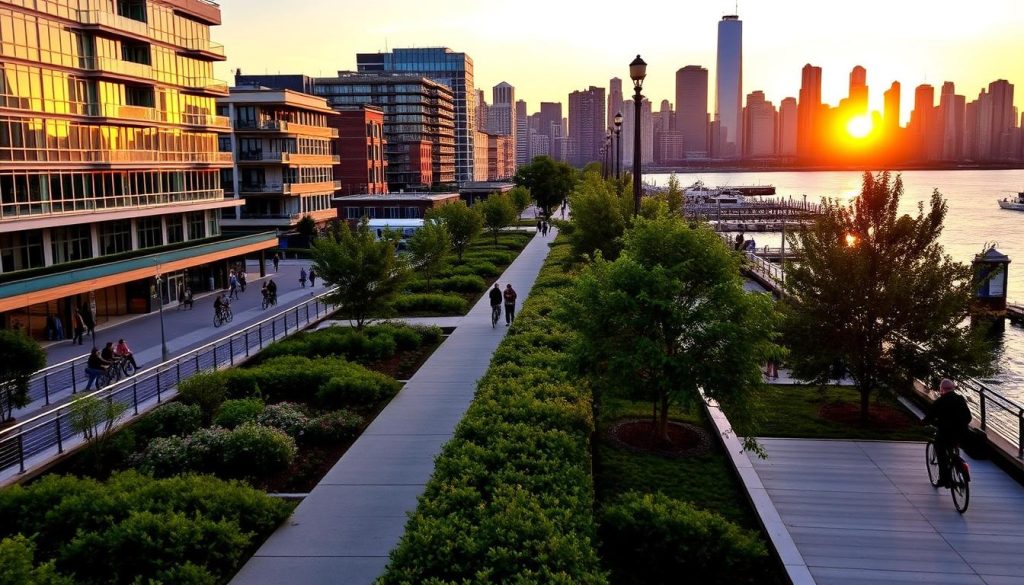 best walking routes Hoboken