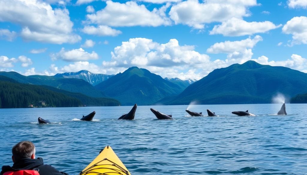 best whale watching spots in Juneau