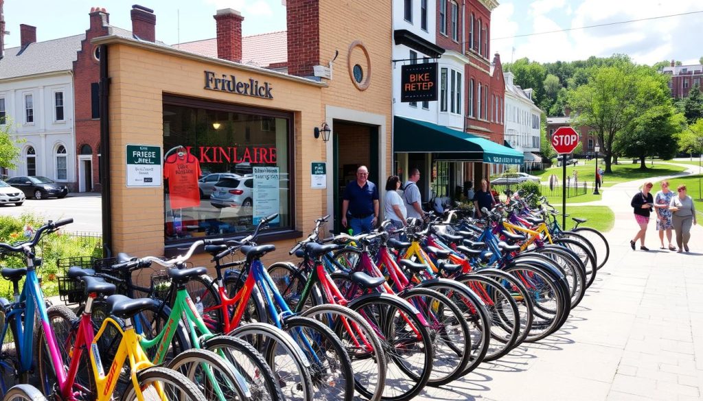 bike rentals in Frederick