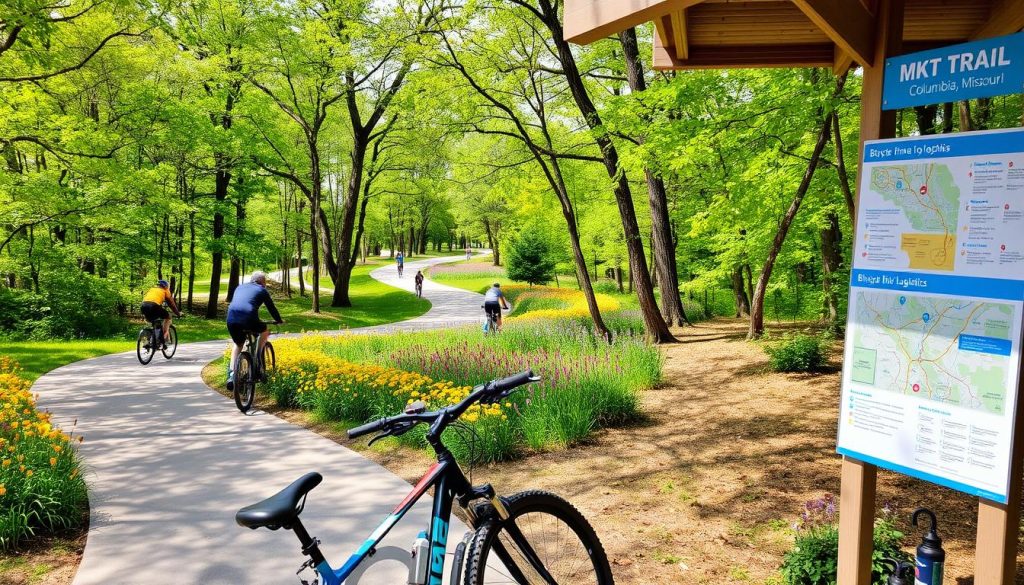 biking logistics for MKT Trail biking logistics for MKT Trail