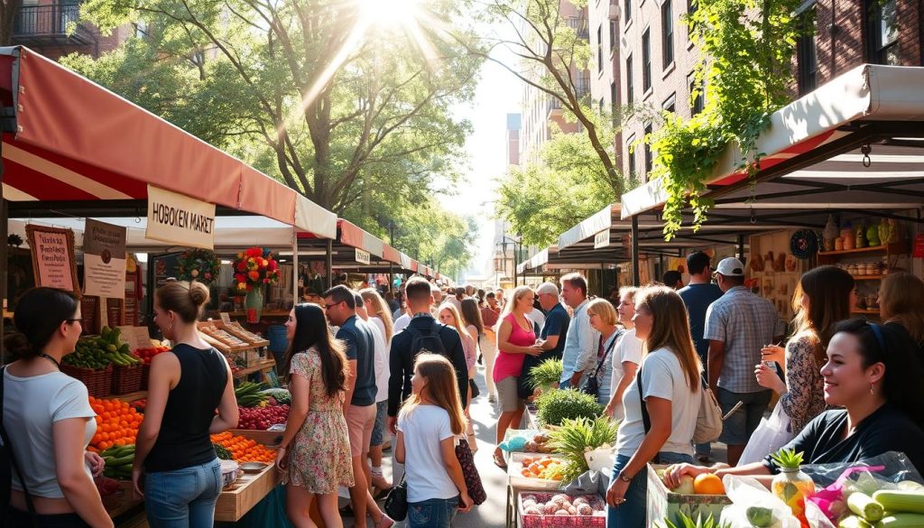 community engagement at Hoboken Farmers Markets