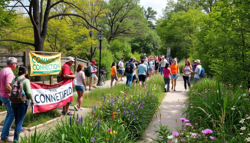 community events connecting local nature groups