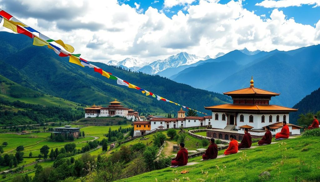 culture and landscapes of Bhutan