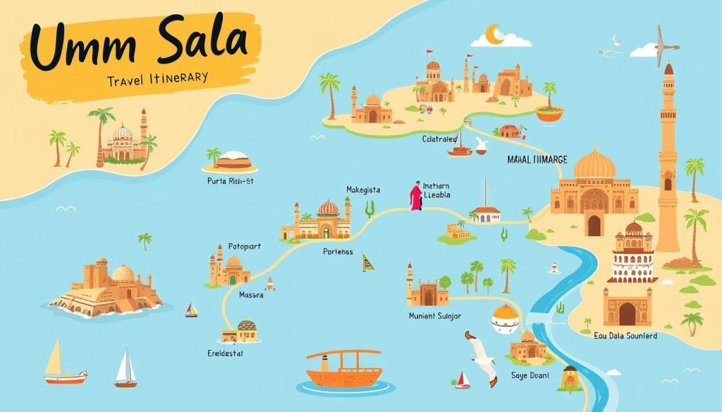 customizable Umm Salal Muhammad itinerary customizable Umm Salal Muhammad itinerary
