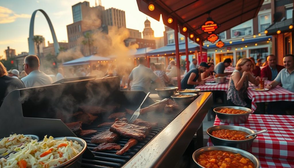 delicious BBQ in St. Louis