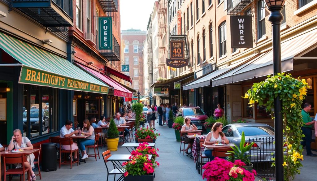 dining in Hoboken