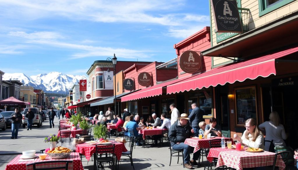 dining in downtown Anchorage dining in downtown Anchorage
