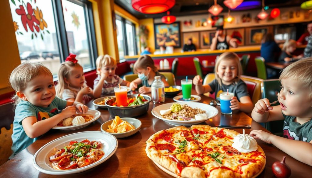 dining with kids in Fort Wayne