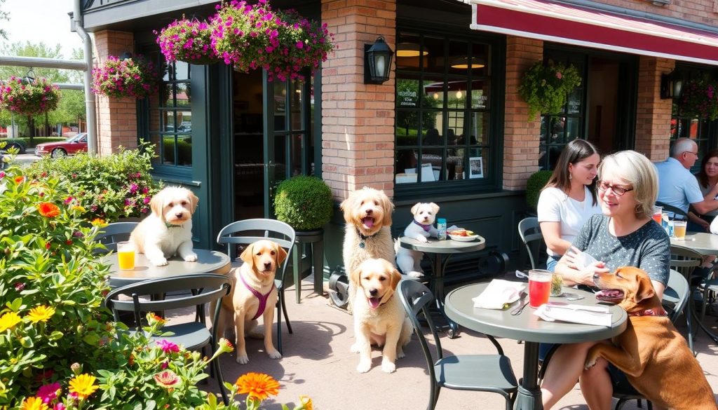 dining with pets in Frederick